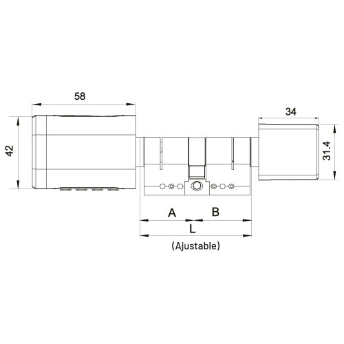 Cilindro electrónico C02 TPBH -intherACCESS® - Imagen 6