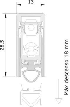 Burlete 1703 ACU - Imagen 2